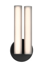 Matteo Lighting W32230MBSM - Axis Wall Sconce Matte Black