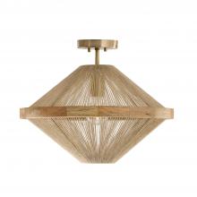 Capital Canada 252812MA - 1 Light Semi-Flush
