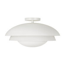 Capital Canada 259211WE - 1 Light Semi-Flush