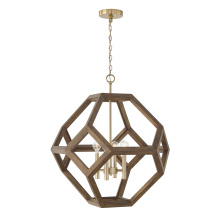 Capital Canada 358441NM - 4 Light Pendant