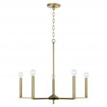 Capital Canada 448651AD - 5 Light Chandelier