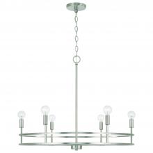 Capital Canada 448761BN - 6 Light Chandelier