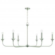 Capital Canada 448961BN - 6 Light Chandelier