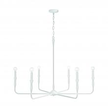 Capital Canada 450362XW - 6 Light Chandelier