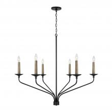 Capital Canada 451562MB - 6 Light Chandelier