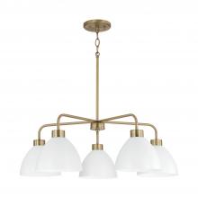 Capital Canada 452051AW - 5 Light Chandelier
