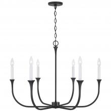 Capital Canada 452361BI - 6 Light Chandelier