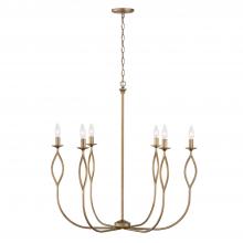 Capital Canada 452562ML - 6 Light Chandelier