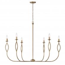 Capital Canada 452563ML - 6 Light Chandelier