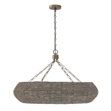 Capital Canada 459781AGD - 8 Light Chandelier