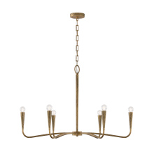 Capital Canada 459861ARG - 6 Light Chandelier
