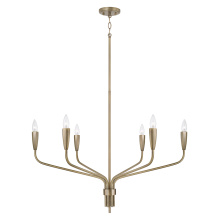Capital Canada 460461ANB - 6 Light Chandelier