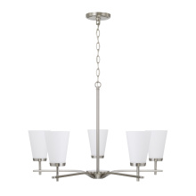 Capital Canada 461051BN-660 - 5 Light Chandelier