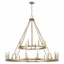 Capital Canada 4910AD - 24 Light 2-Tier Ring Chandelier