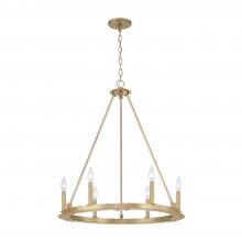 Capital Canada 4916AD - 6 Light Ring Chandelier