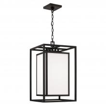 Capital Canada 953114BK - 1 Light Outdoor Hanging Lantern