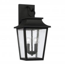 Capital Canada 953321BK - 2 Light Outdoor Wall Lantern