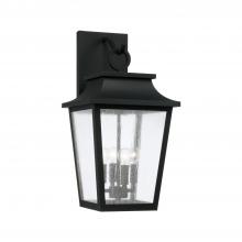 Capital Canada 953341BK - 4 Light Outdoor Wall Lantern