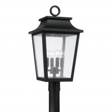 Capital Canada 953345BK - 4 Light Outdoor Post Lantern