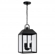 Capital Canada 953434BK - 3 Light Outdoor Hanging Lantern