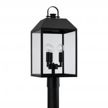 Capital Canada 953435BK - 3 Light Outdoor Post Lantern