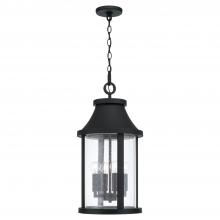 Capital Canada 953644BK - 4 Light Outdoor Hanging Lantern