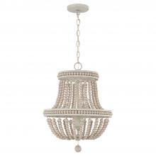 Capital Canada AA1022SR - 3-Light Beaded Chandelier
