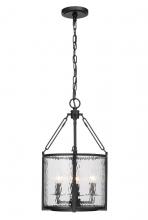 Z-Lite 346P12-MB - 4 Light Pendant