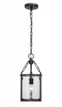 Z-Lite 346P8-MB - 1 Light Pendant