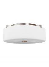 Generation Lighting FM313BS - Small Two Light Flush Mount