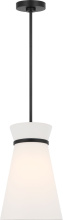 Generation Lighting GLP1751MBK - Fynn One Light Pendant