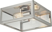 Gerrie Lighting Studio Items 31211/2 - Parameters Two Light Semi-Flush, Polished Chrome