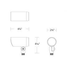 WAC Canada LC-253205-WCS-BZ - Spott 12V  Landscape Accent Light 30Deg 5CCT