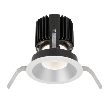WAC Canada R4RD1T-FTWB-HZWT - Volta 4.5" Round Shallow Regressed Trim with LED Light Engine