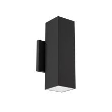 WAC Canada WS-W220212-CS-BK - Cubix 12" 2-Light LED WALL SCONCE 5CCT