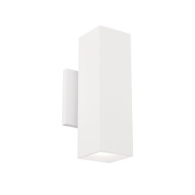 WAC Canada WS-W220212-CS-WT - Cubix 12" 2-Light LED WALL SCONCE 5CCT