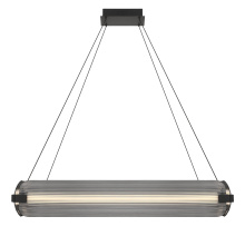 Eurofase 50052-011 - NEONESS-CHD-4LT-34IN-BK-SK