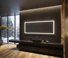 Paris Mirrors GALAX6528RGB - Galaxy Mirror (Frontlit, Framed)