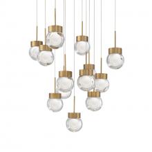 Modern Forms Canada PD-82013S-BK - Double Bubble Multilight Pendant Light