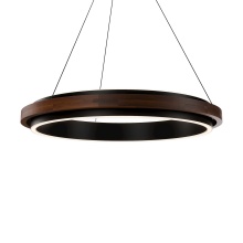 Modern Forms Canada PD-88536-BK/DW - Delaney Pendant Chandelier Light