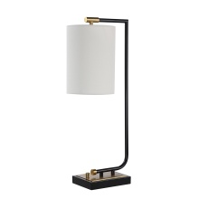 Renwil LPT1345 - Perlato 28" Height Table Lamp, Black