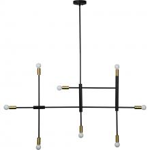 Renwil LPC4368 - Reegler 33" Length Ceiling Fixture, Black