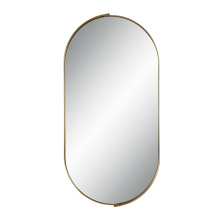 Renwil MT2537 - Aleah 40" Tall Oval Wall Mirror, Yellow