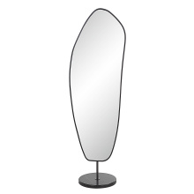 Renwil MT2636 - Arlon 70" Tall Irregular Mirror, Matte Black