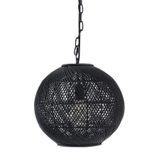 Renwil LPC4475 - Romika 12.5" Wide 1-Light Chandelier, Matte Black