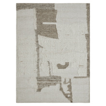 Renwil RGRA-21161-1013 - Grace 910" x 131" ft Handwoven Indoor Rug, Ivory/ Stone