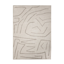 Renwil RCHL-21182-57 - Chloe 5' x 7'3" ft Handwoven Indoor Rug, Cream/ Beige