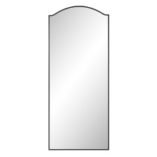 Renwil MT2643 - Balina 72" Tall Rectangular Arch Mirror, Matte Black