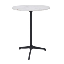 Renwil TA470 - Barker Indoor Cast Aluminum Side Table, Matte Black