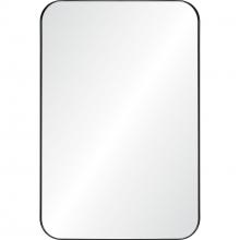 Renwil MT2533 - Glencoe 36" Tall Rectangle Wall Mirror, Black